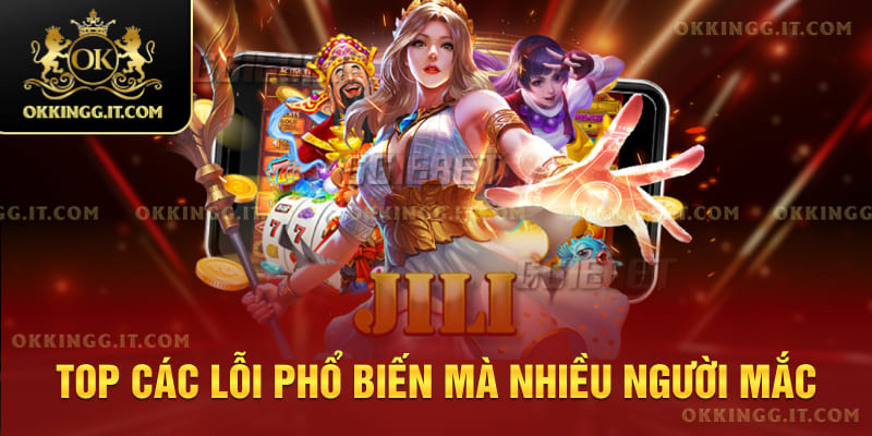 Top các lỗi phổ biến mà nhiều người mắc